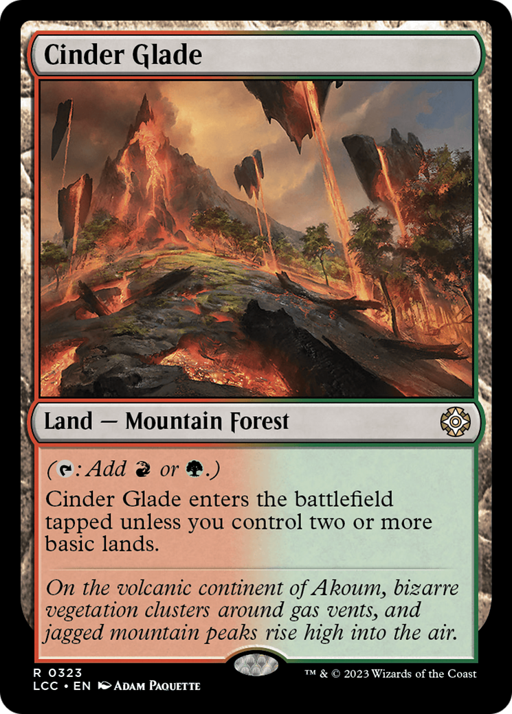 Cinder Glade [The Lost Caverns of Ixalan Commander] | North Game Den