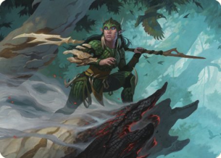 Gwenna, Eyes of Gaea Art Card [The Brothers' War Art Series] | North Game Den