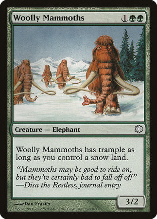 Woolly Mammoths [Coldsnap Theme Decks] | North Game Den