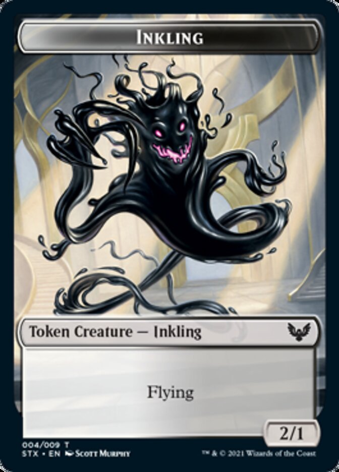 Elemental // Inkling Token [Strixhaven: School of Mages Tokens] | North Game Den