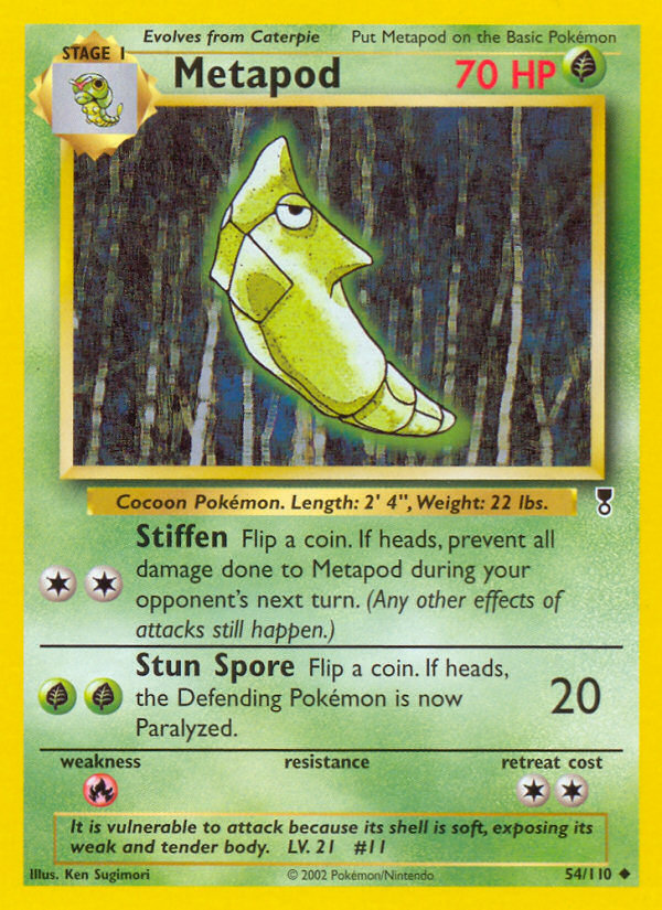 Metapod (54/110) [Legendary Collection] | North Game Den