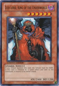 Lich Lord, King of the Underworld [GLD4-EN019] Common | North Game Den