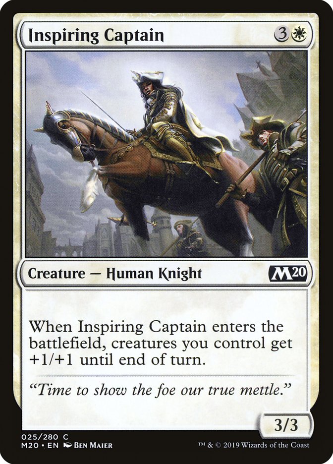 Inspiring Captain [Core Set 2020] | North Game Den