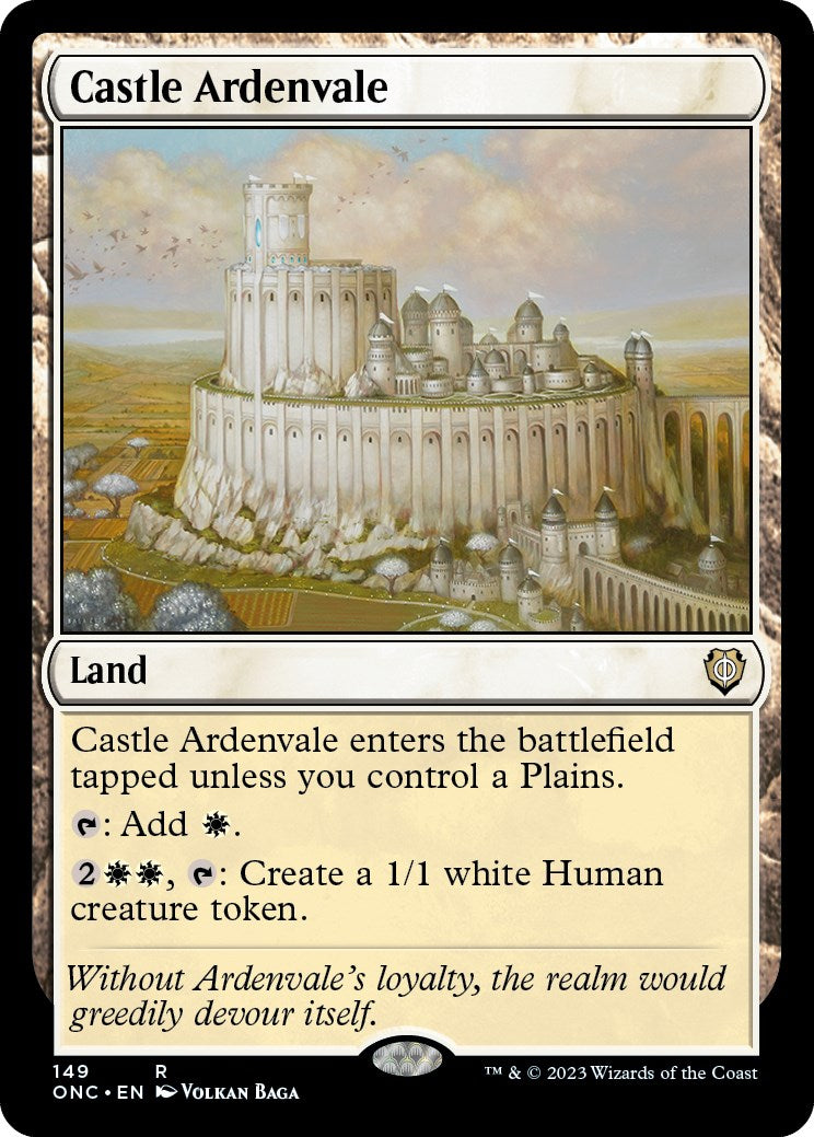 Castle Ardenvale [Phyrexia: All Will Be One Commander] | North Game Den