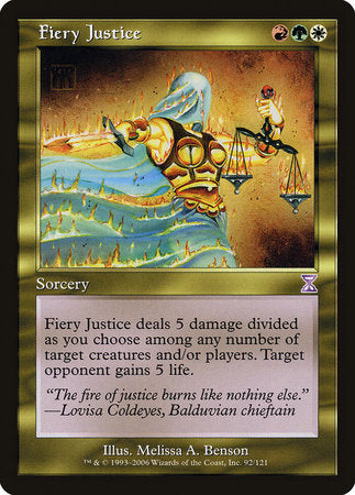 Fiery Justice [Time Spiral Timeshifted] | North Game Den