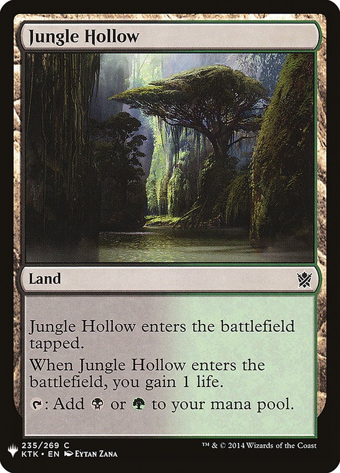 Jungle Hollow [Mystery Booster] | North Game Den