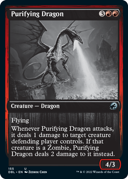 Purifying Dragon [Innistrad: Double Feature] | North Game Den