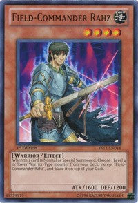 Field-Commander Rahz [YS11-EN018] Common | North Game Den
