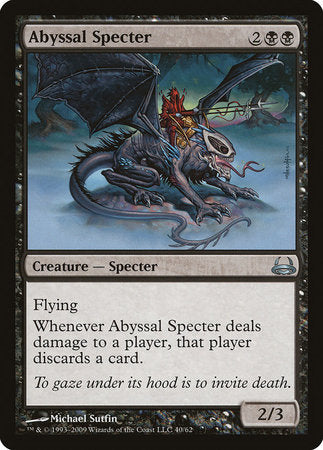 Abyssal Specter [Duel Decks: Divine vs. Demonic] | North Game Den