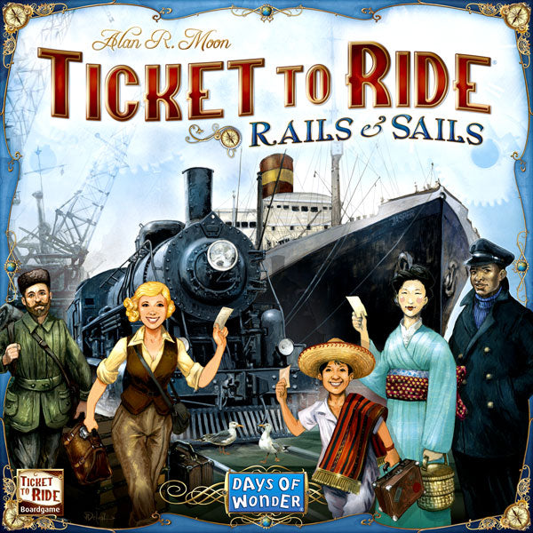 Ticket to Ride: Rails and Sails | North Game Den