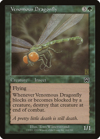 Venomous Dragonfly [Mercadian Masques] | North Game Den