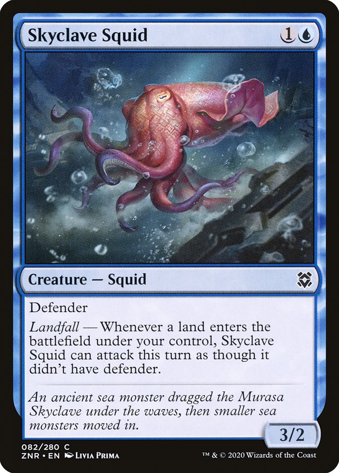 Skyclave Squid [Zendikar Rising] | North Game Den