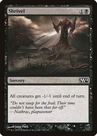 Shrivel [Magic 2014] | North Game Den