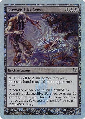 Farewell to Arms (Alternate Foil) [Unhinged] | North Game Den