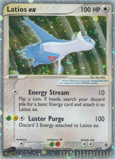 Latios ex (94/97) [EX: Dragon] | North Game Den