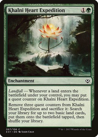 Khalni Heart Expedition [Archenemy: Nicol Bolas] | North Game Den
