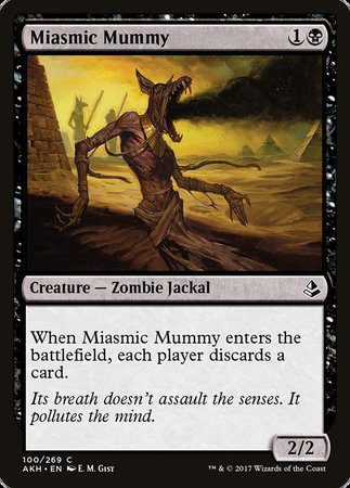 Miasmic Mummy [Amonkhet] | North Game Den