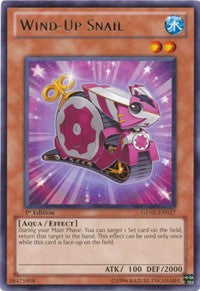 Wind-Up Snail [GENF-EN017] Rare | North Game Den
