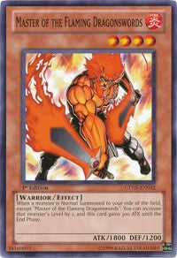Master of the Flaming Dragonswords [GENF-EN032] Common | North Game Den