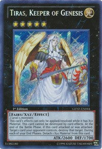 Tiras, Keeper of Genesis [GENF-EN044] Secret Rare | North Game Den