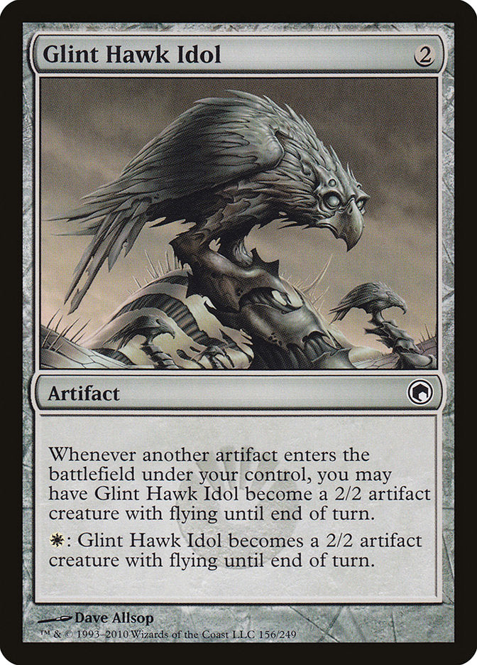 Glint Hawk Idol [Scars of Mirrodin] | North Game Den