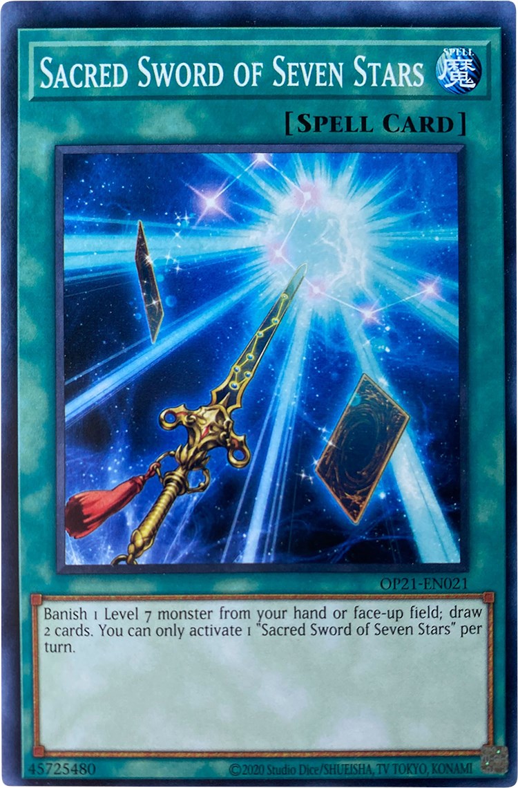 Sacred Sword of Seven Stars [OP21-EN021] Common | North Game Den