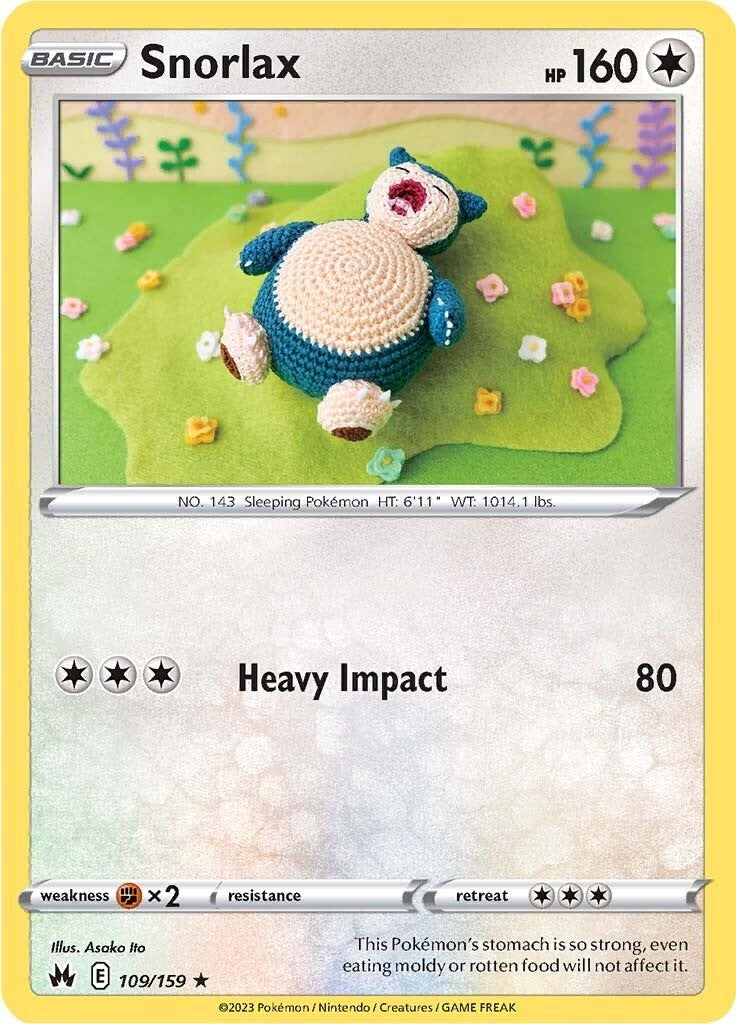 Snorlax (109/159) [Sword & Shield: Crown Zenith] | North Game Den