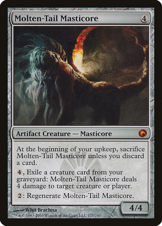 Molten-Tail Masticore [Scars of Mirrodin] | North Game Den