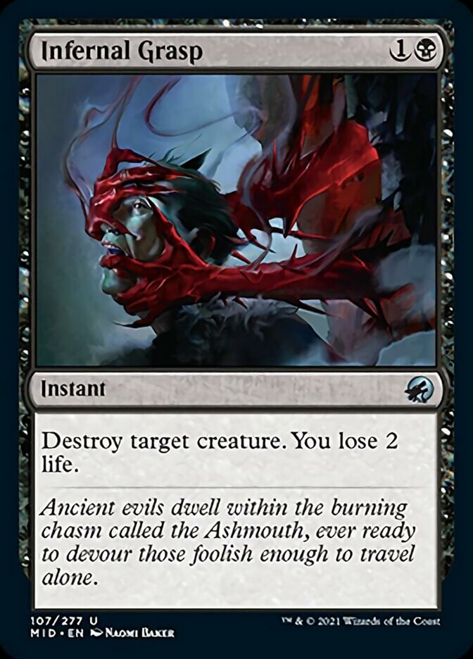 Infernal Grasp [Innistrad: Midnight Hunt] | North Game Den