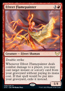 Efreet Flamepainter [Strixhaven: School of Mages] | North Game Den
