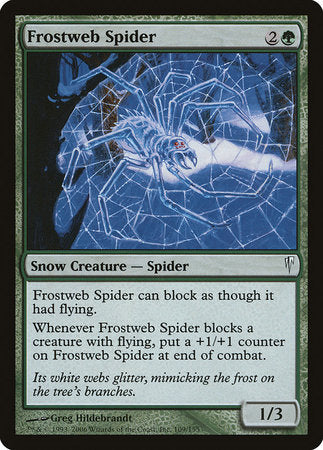 Frostweb Spider [Coldsnap] | North Game Den