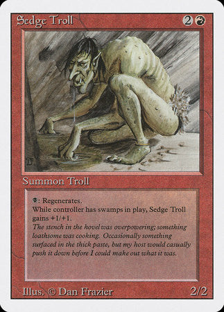 Sedge Troll [Revised Edition] | North Game Den