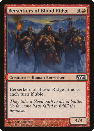 Berserkers of Blood Ridge [Magic 2010] | North Game Den