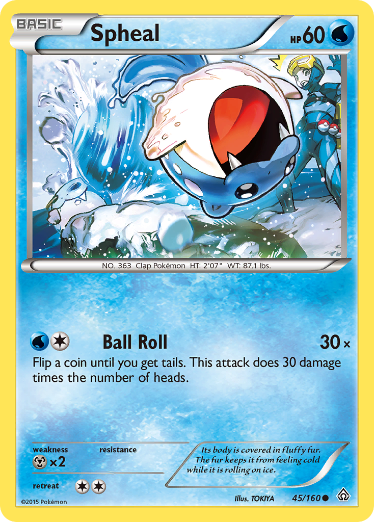 Spheal (45/160) [XY: Primal Clash] | North Game Den