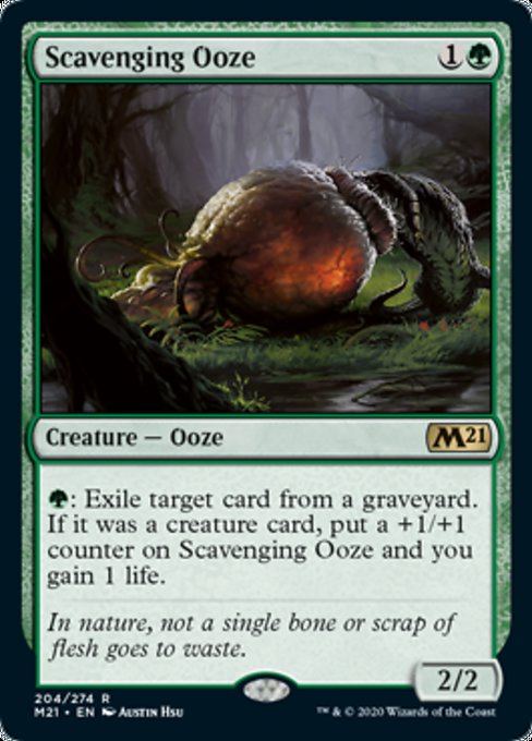 Scavenging Ooze [Core Set 2021] | North Game Den