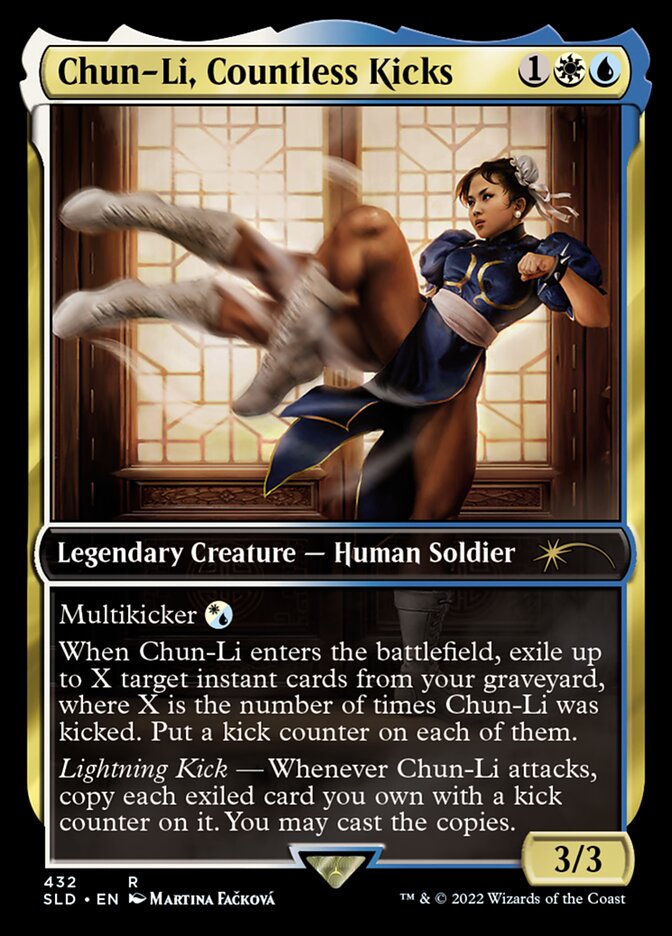 Chun-Li, Countless Kicks [Secret Lair Drop Series] | North Game Den