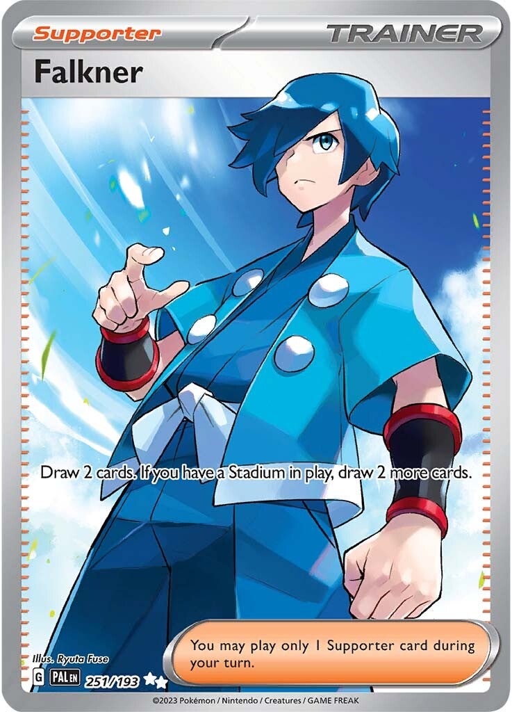 Falkner (251/193) [Scarlet & Violet: Paldea Evolved] | North Game Den