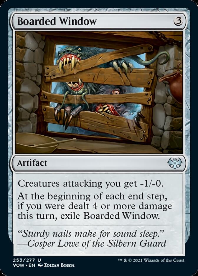 Boarded Window [Innistrad: Crimson Vow] | North Game Den