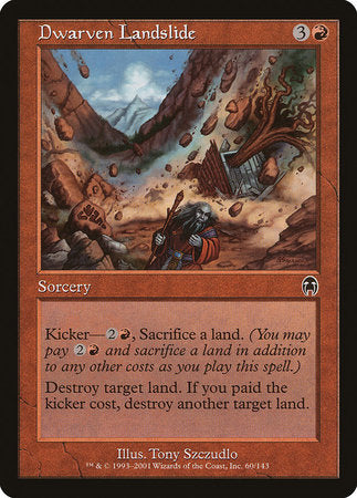 Dwarven Landslide [Apocalypse] | North Game Den