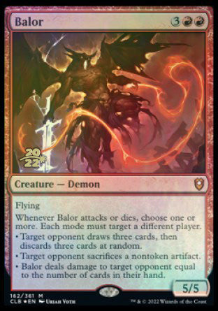 Balor [Commander Legends: Battle for Baldur's Gate Prerelease Promos] | North Game Den