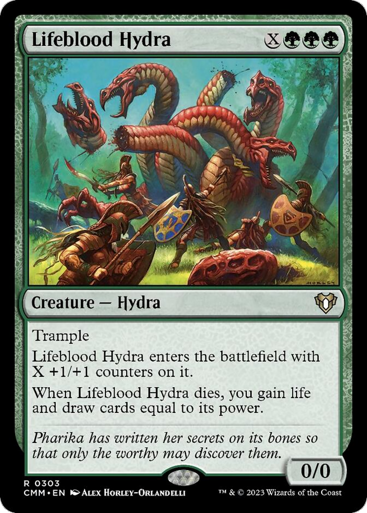 Lifeblood Hydra [Commander Masters] | North Game Den