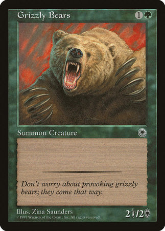 Grizzly Bears [Portal] | North Game Den
