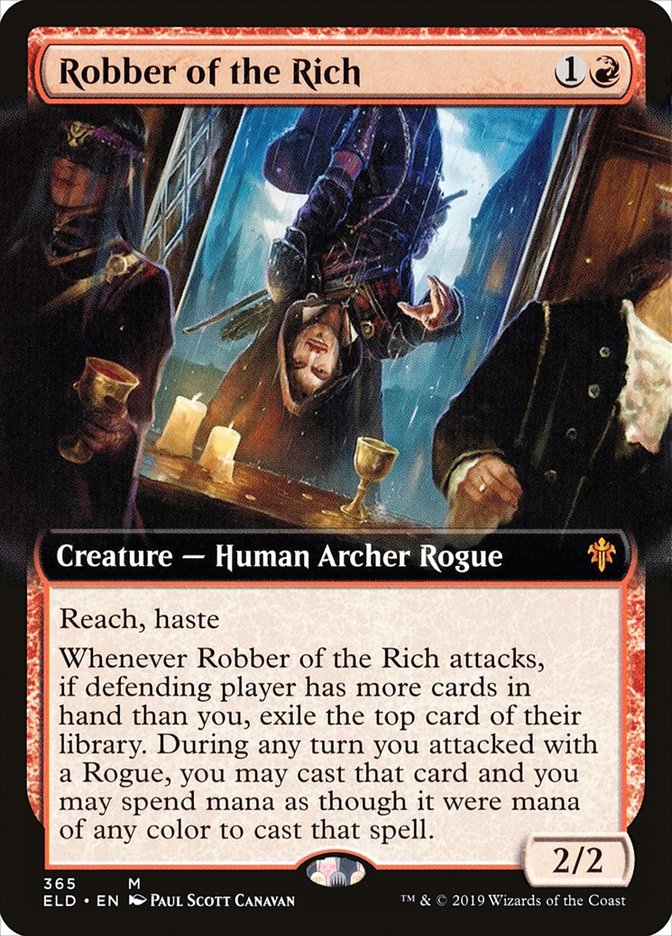 Robber of the Rich (Extended Art) [Throne of Eldraine] | North Game Den