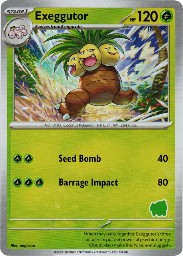 Exeggutor [My First Battle] | North Game Den