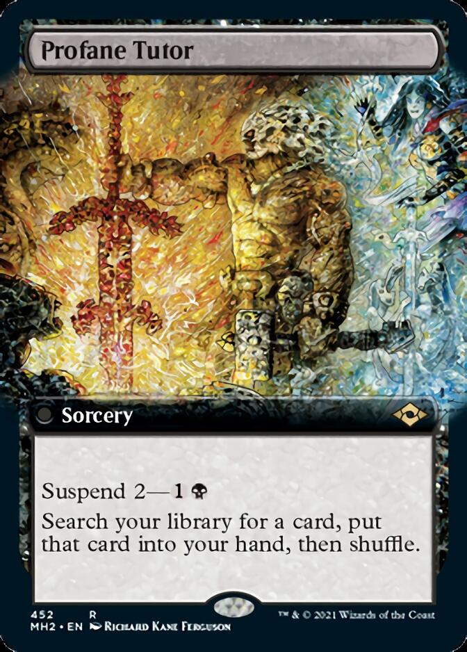 Profane Tutor (Extended Art) [Modern Horizons 2] | North Game Den