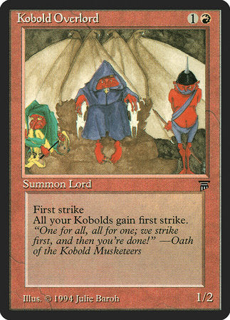 Kobold Overlord [Legends] | North Game Den