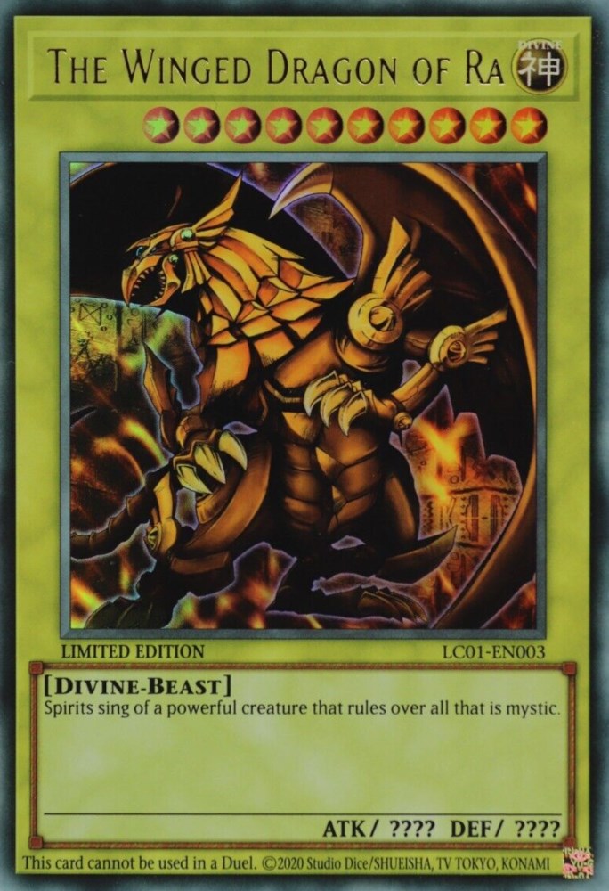 The Winged Dragon of Ra (25th Anniversary) [LC01-EN003] Ultra Rare | North Game Den