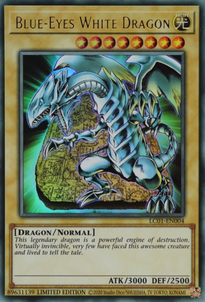 Blue-Eyes White Dragon (25th Anniversary) [LC01-EN004] Ultra Rare | North Game Den