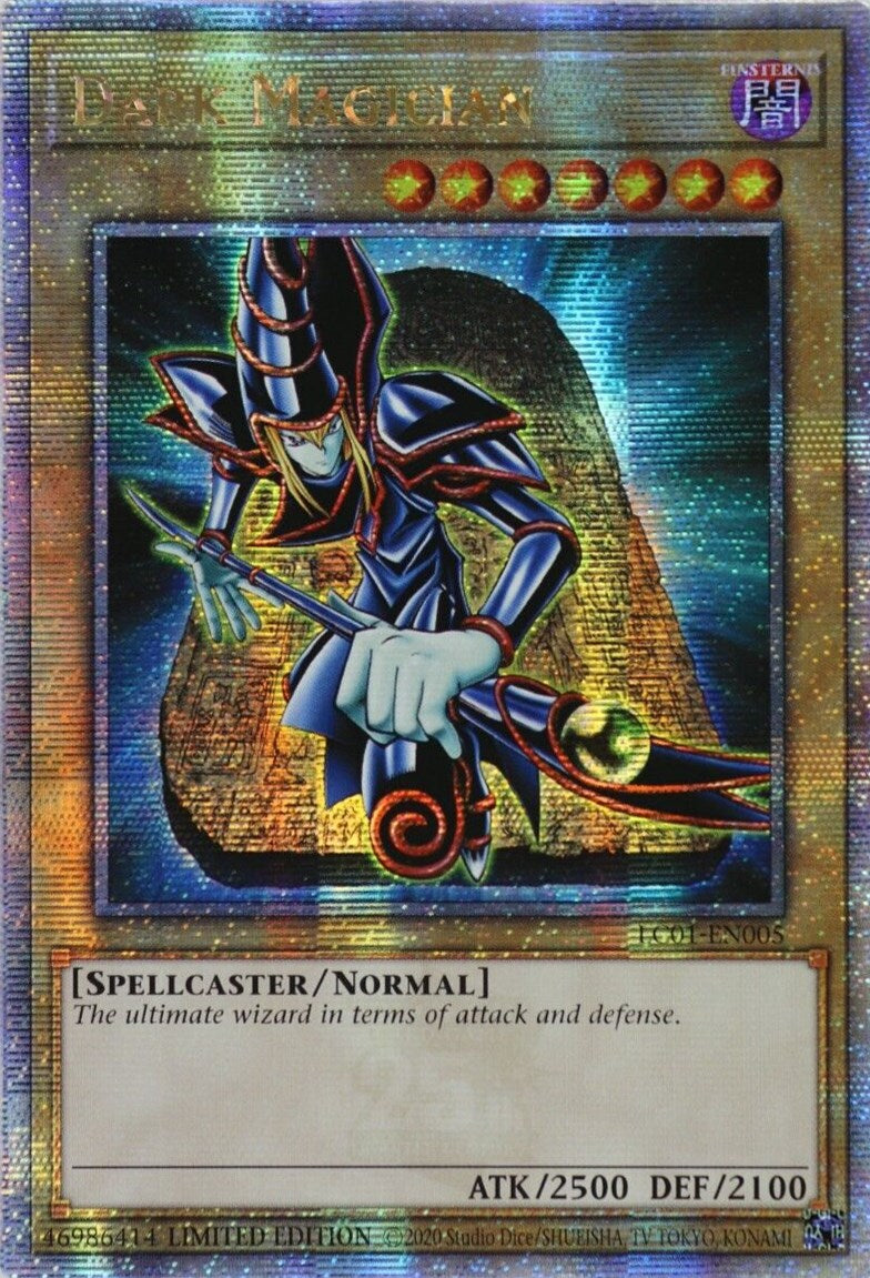 Dark Magician (25th Anniversary) [LC01-EN005] Quarter Century Secret Rare | North Game Den