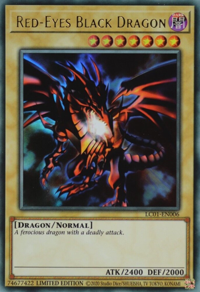 Red-Eyes Black Dragon (25th Anniversary) [LC01-EN006] Ultra Rare | North Game Den